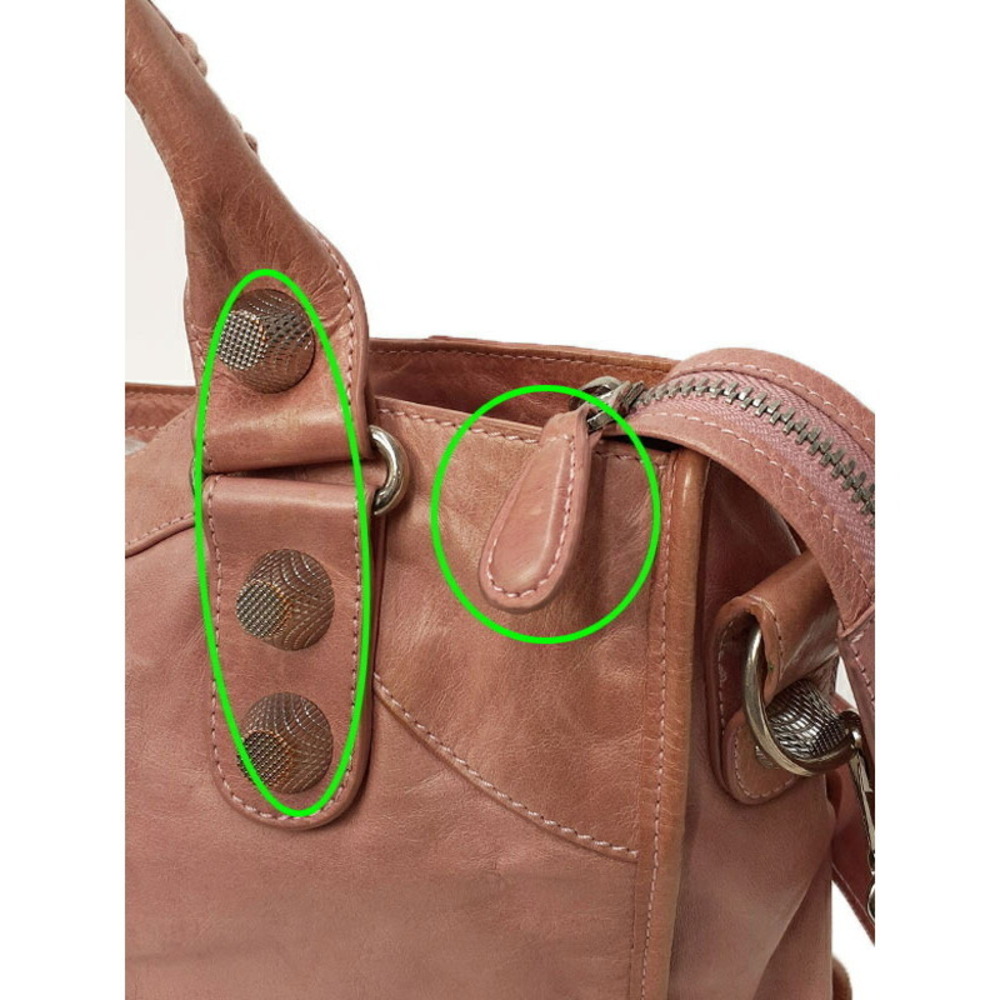 Balenciaga The Giant City Leather Shoulder Bag - Picture 8 of 9